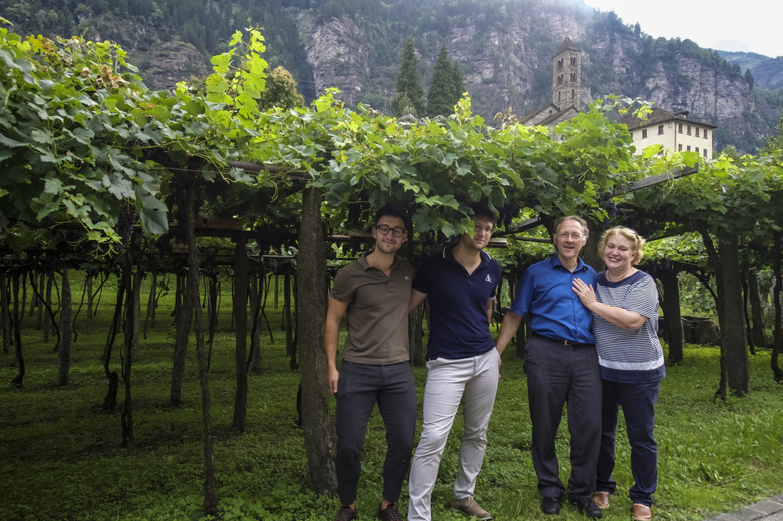 Cantine aperte SOPRACENERI 17-18 maggio 2025  Visitate la Cantina dell'azienda vitivinicola fratelli Carlo e Luca Frasa a Giornico